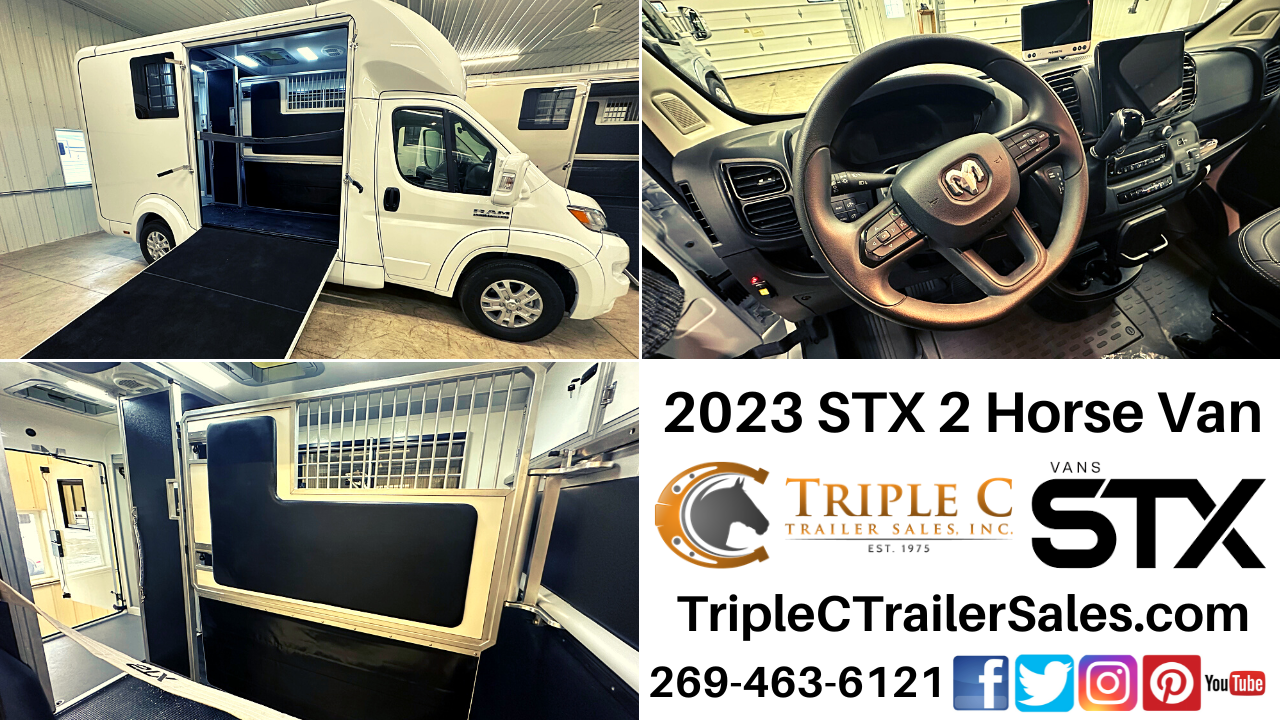 2023 STX 2 Horse Van