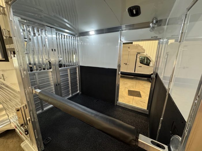 4-Star 2+1 Horse Trailer w Warmblood Stalls & Larger 102” Box Stall - Image 2