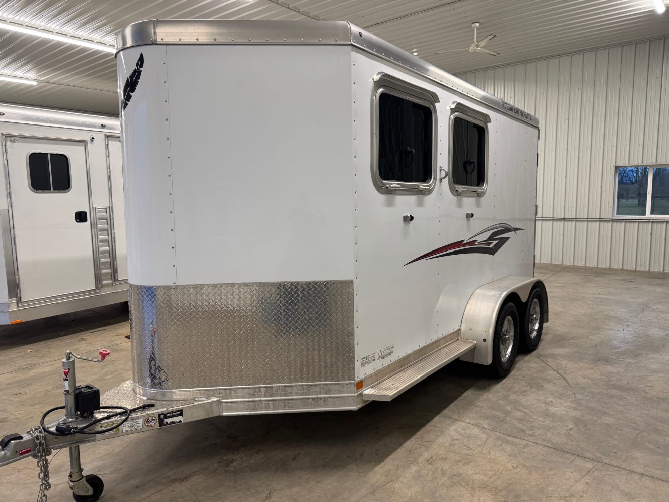 2022 Featherlite 2 Horse Slant Bumper Pull